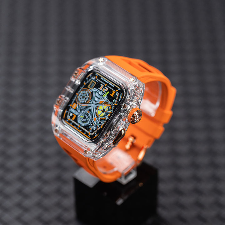 Transparent Watch Case Fluororubber