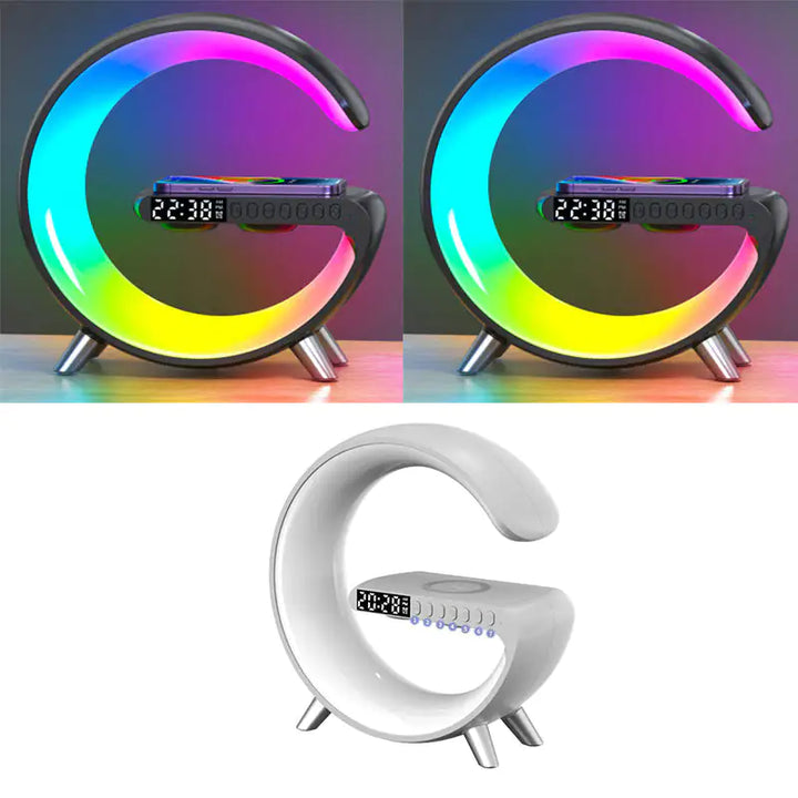 New Intelligent G Shaped LED Lamp Bluetooth Speake