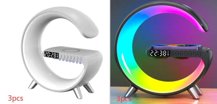 New Intelligent G Shaped LED Lamp Bluetooth Speake