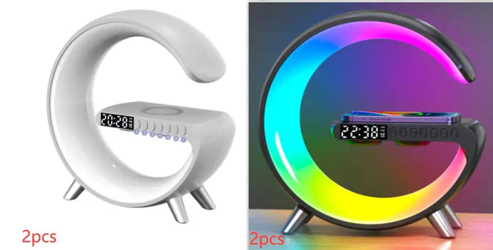 New Intelligent G Shaped LED Lamp Bluetooth Speake