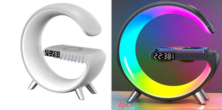 New Intelligent G Shaped LED Lamp Bluetooth Speake